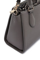 Woman Grey Long Strap Classic Shoulder Bag | Derimod Woman Grey Long Strap Classic Shoulder Bag | Derimod