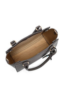 Woman Grey Long Strap Classic Shoulder Bag | Derimod Woman Grey Long Strap Classic Shoulder Bag | Derimod