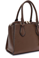 Women's Brown Long Strap Classic Shoulder Bag | Derimod Women's Brown Long Strap Classic Shoulder Bag | Derimod