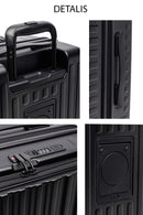 D-Pack Unisex Black Cabin Size Suitcase | Derimod D-Pack Unisex Black Cabin Size Suitcase | Derimod