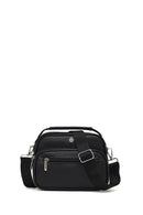 Men's Black Long Strap Handbag | Derimod Men's Black Long Strap Handbag | Derimod