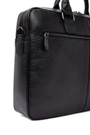Men's Black Leather Laptop Bag | Derimod Men's Black Leather Laptop Bag | Derimod