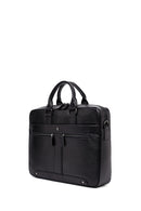 Men's Black Leather Laptop Bag | Derimod Men's Black Leather Laptop Bag | Derimod