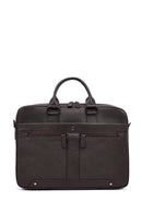 Men's Brown Leather Laptop Bag | Derimod Men's Brown Leather Laptop Bag | Derimod