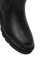 Women's Black Leather Chelsea Boot | Derimod Women's Black Leather Chelsea Boot | Derimod