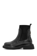 Woman Siyah Leather Chelsea Bot | Derimod Woman Siyah Leather Chelsea Bot | Derimod