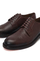 Men's Brown Lace-Up Leather Classic Shoes | Derimod Men's Brown Lace-Up Leather Classic Shoes | Derimod