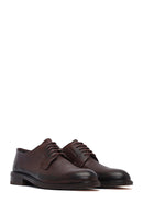 Men's Brown Lace-Up Leather Classic Shoes | Derimod Men's Brown Lace-Up Leather Classic Shoes | Derimod