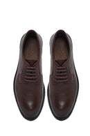 Men's Brown Lace-Up Leather Classic Shoes | Derimod Men's Brown Lace-Up Leather Classic Shoes | Derimod