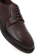 Men's Brown Lace-Up Leather Classic Shoes | Derimod Men's Brown Lace-Up Leather Classic Shoes | Derimod