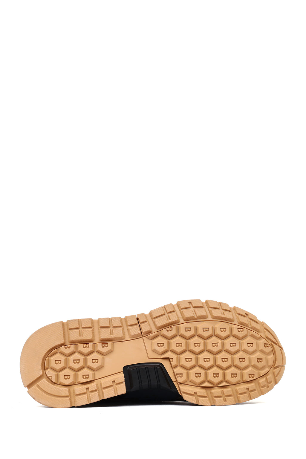 Erkek Siyah Bağcıklı Deri Sneaker