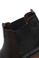 Male Black Leather Chelsea Boots | Derimod Male Black Leather Chelsea Boots | Derimod
