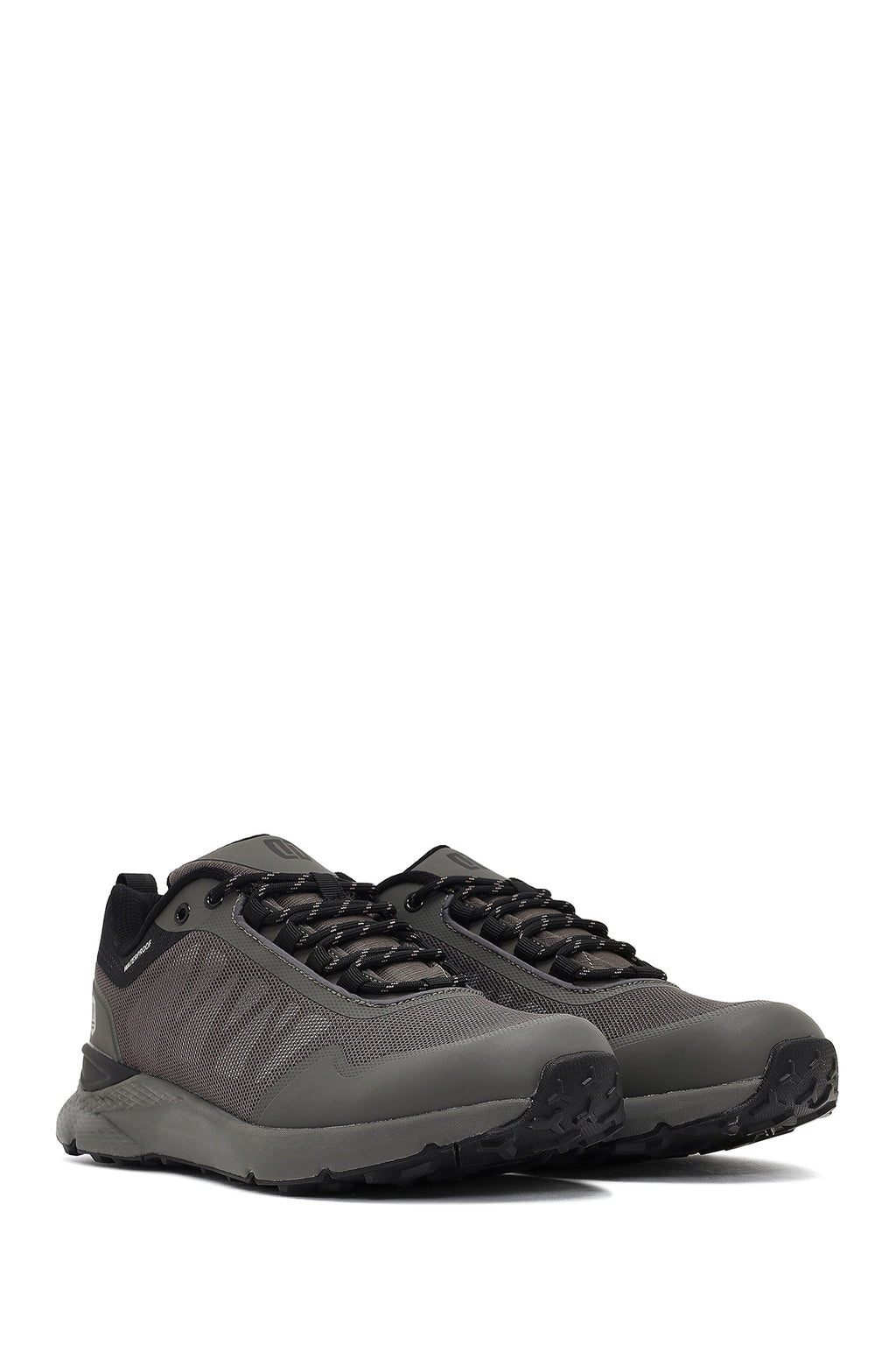 Derimod Dry Erkek Gri Bağcıklı Kumaş Sneaker