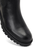 Men's Black Leather Chelsea Boot | Derimod Men's Black Leather Chelsea Boot | Derimod