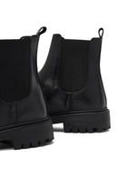 Men's Black Leather Chelsea Boot | Derimod Men's Black Leather Chelsea Boot | Derimod