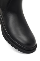 Men's Black Leather Chelsea Boot | Derimod Men's Black Leather Chelsea Boot | Derimod
