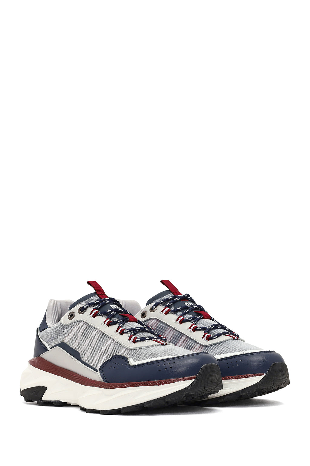 Derimod Studio Erkek Lacivert Bağcıklı Kalın Tabanlı Sneaker