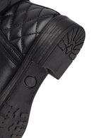 Woman Black Zippered Buckled Boots | Derimod Woman Black Zippered Buckled Boots | Derimod