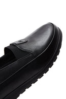 Kadın Siyah Deri Comfort Loafer | Derimod Kadın Siyah Deri Comfort Loafer | Derimod