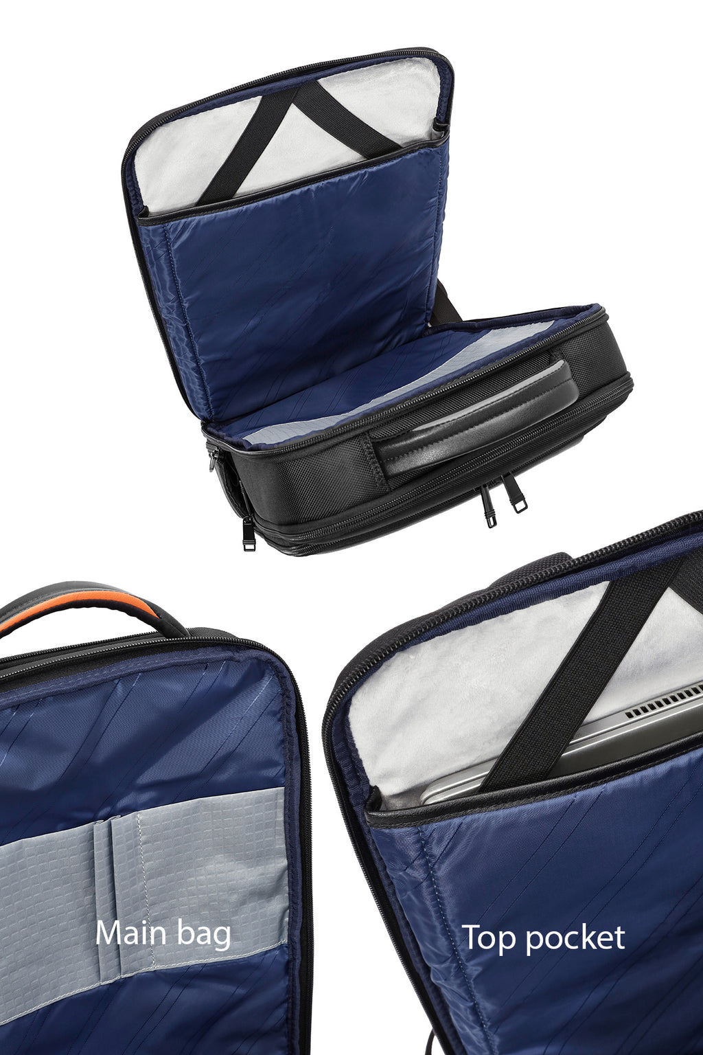 D-Pack Unisex Siyah Sırt Çantası
