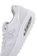 Hammer Jack Women's White Ship Z White Sneaker | Derimod Hammer Jack Women's White Ship Z White Sneaker | Derimod