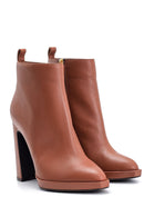 Women's Heeled Leather Boots | Derimod Women's Heeled Leather Boots | Derimod