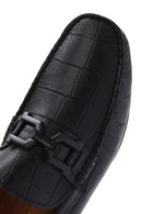 Men's Black Buckled Leather Loafer | Derimod Men's Black Buckled Leather Loafer | Derimod