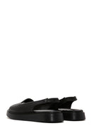 Women's Black Leather Comfort Sandals | Derimod Women's Black Leather Comfort Sandals | Derimod