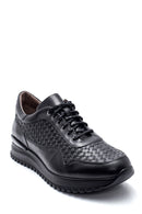 Men's Leather Braided Sneaker | Derimod Men's Leather Braided Sneaker | Derimod