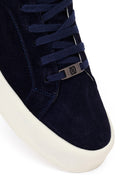 Derimod Fly Erkek Lacivert Bağcıklı Süet Deri Sneaker | Derimod Derimod Fly Erkek Lacivert Bağcıklı Süet Deri Sneaker | Derimod