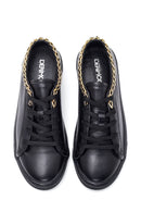 Kadın Deri Zincirli Sneaker | Derimod Kadın Deri Zincirli Sneaker | Derimod