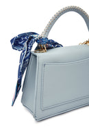 Woman Blue Long-Strap Classic Shoulder Bag | Derimod Woman Blue Long-Strap Classic Shoulder Bag | Derimod