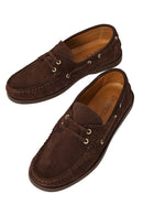 Woman Brown Lace-Up Suede Casual Shoes | Derimod Woman Brown Lace-Up Suede Casual Shoes | Derimod