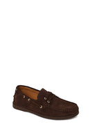 Woman Brown Lace-Up Suede Casual Shoes | Derimod Woman Brown Lace-Up Suede Casual Shoes | Derimod