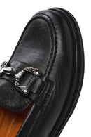Kadın Siyah Tokalı Deri Loafer | Derimod Kadın Siyah Tokalı Deri Loafer | Derimod