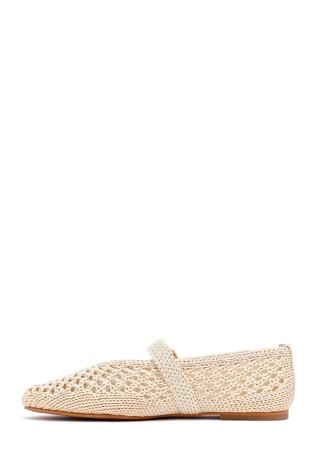 Kadın Bej Hasır Babet