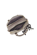 Woman Dark Grey Long-Strap Accessorized Shoulder Bag | Derimod Woman Dark Grey Long-Strap Accessorized Shoulder Bag | Derimod