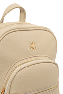 Women's Cream Classic Backpack | Derimod Women's Cream Classic Backpack | Derimod