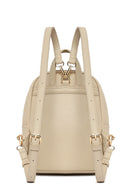 Women's Cream Classic Backpack | Derimod Women's Cream Classic Backpack | Derimod