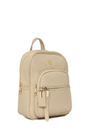 Women's Cream Classic Backpack | Derimod Women's Cream Classic Backpack | Derimod