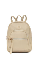 Women's Cream Classic Backpack | Derimod Women's Cream Classic Backpack | Derimod