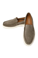 Erkek Mint Yeşili Süet Deri Loafer | Derimod Erkek Mint Yeşili Süet Deri Loafer | Derimod