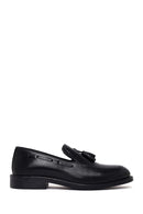 Male Black Tasselled Leather Classic Loafer | Derimod Male Black Tasselled Leather Classic Loafer | Derimod