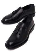 Male Black Tasselled Leather Classic Loafer | Derimod Male Black Tasselled Leather Classic Loafer | Derimod