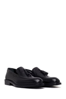Male Black Tasselled Leather Classic Loafer | Derimod Male Black Tasselled Leather Classic Loafer | Derimod
