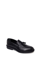 Male Black Tasselled Leather Classic Loafer | Derimod Male Black Tasselled Leather Classic Loafer | Derimod