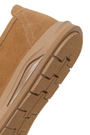 Male Beige Lace-Up Thick-Soled Suede Leather Casual Shoes | Derimod Male Beige Lace-Up Thick-Soled Suede Leather Casual Shoes | Derimod
