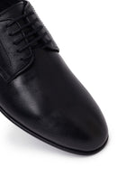 Male Black Lace-Up Leather Classic Shoes | Derimod Male Black Lace-Up Leather Classic Shoes | Derimod