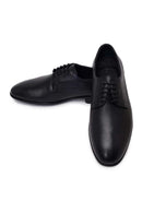 Male Black Lace-Up Leather Classic Shoes | Derimod Male Black Lace-Up Leather Classic Shoes | Derimod