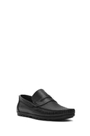 Erkek Siyah Deri Loafer | Derimod Erkek Siyah Deri Loafer | Derimod
